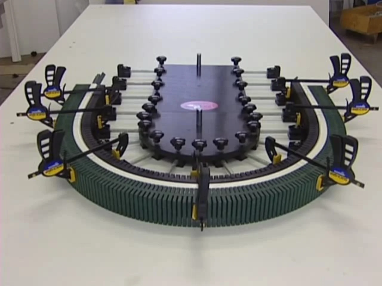 DRAGON Manual Vinyl (PVC) Hot Air Profile Bending Machine