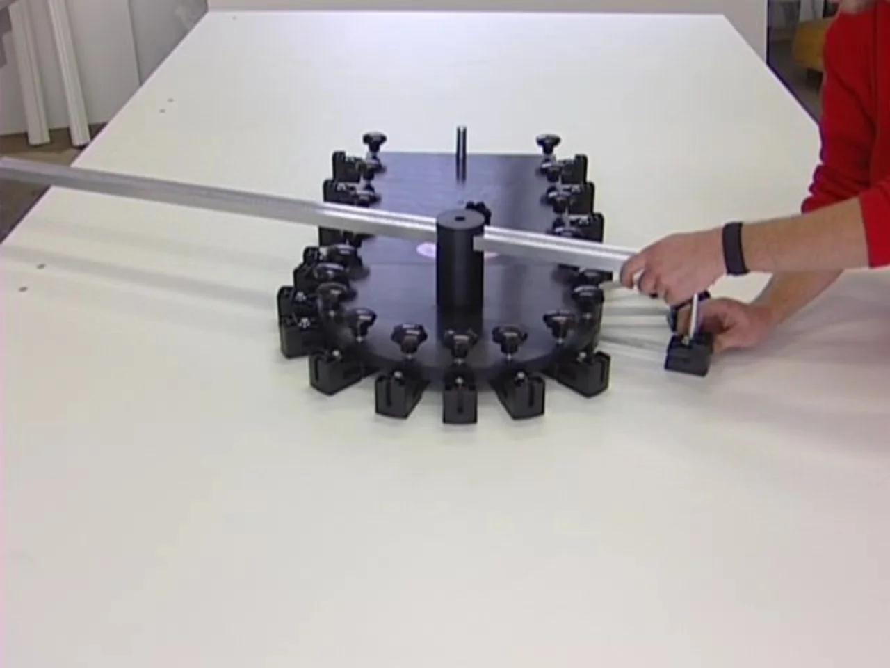 DRAGON Manual Vinyl (PVC) Hot Air Profile Bending Machine