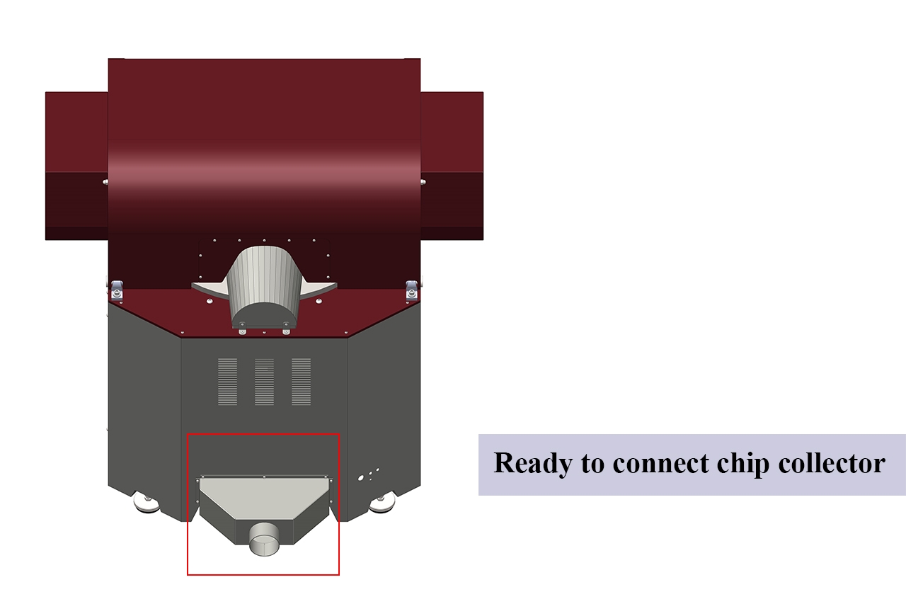 CRATER-06-A-550-Ready to connect chip collector