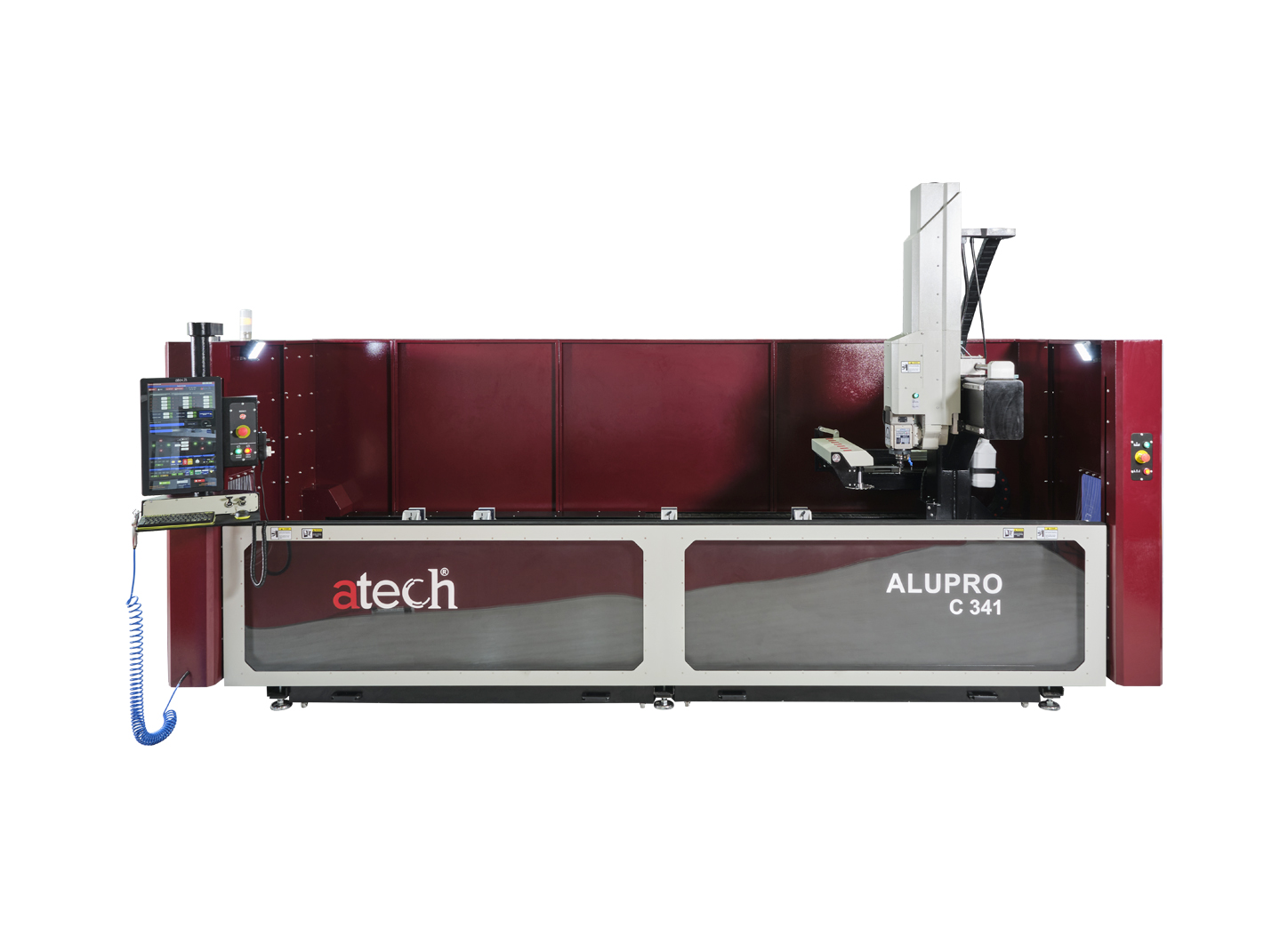 ALUPRO C341 4 AXES CNC Controlled Panel Aluminum Profile Working Mahinery (4)